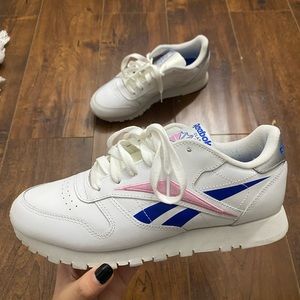 white reebok sneakers